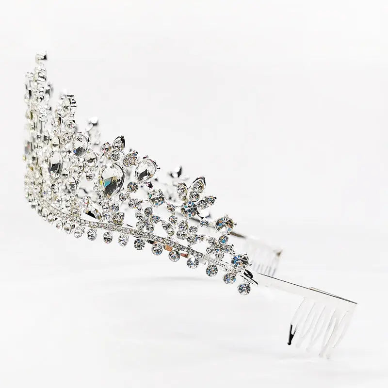 Luxurious Crown | Elegant Bridal Headpiece in Zinc Alloy - Nuriyya Bridal Accessories LLC