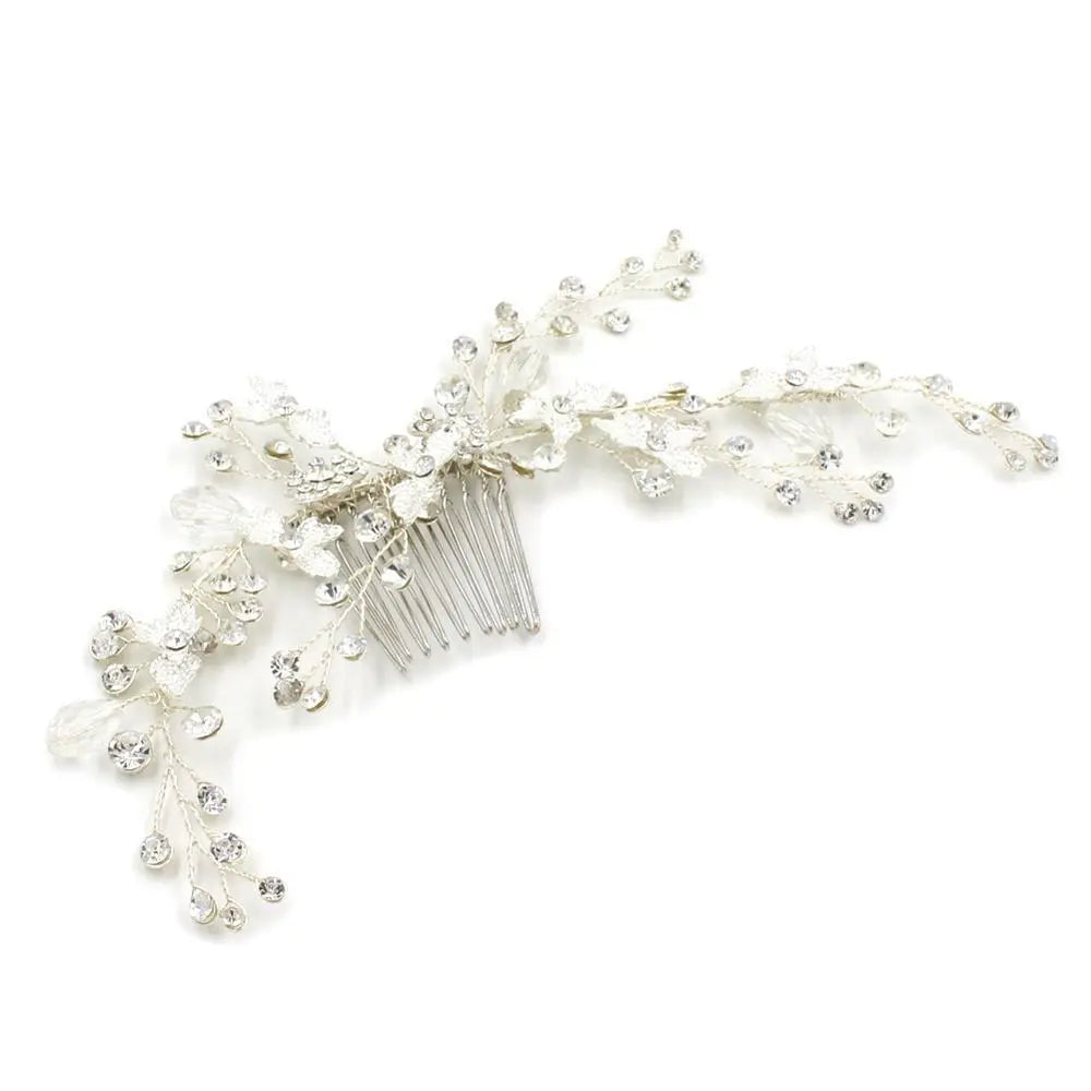 Vintage Bridal Hair Comb – Timeless Sophistication - Nuriyya Bridal Accessories LLC