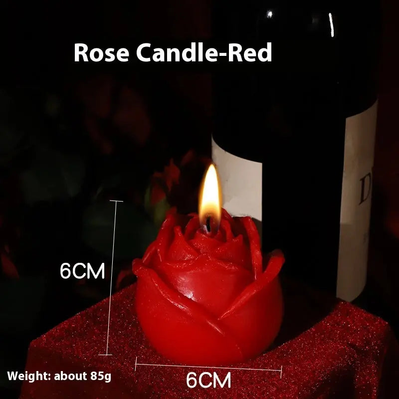 Sensual Low-Temperature Wax Candle – Red Candle for Romantic Play - Nuriyya Bridal Accessories LLC