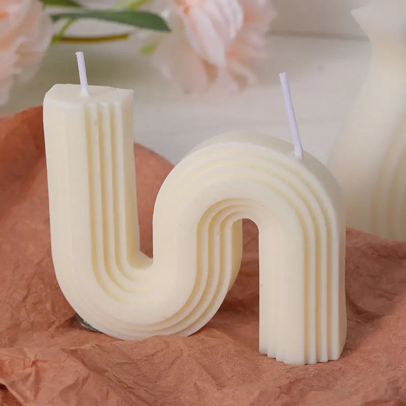 Unique Handmade Geometric Aromatherapy Candles - Nuriyya Bridal Accessories LLC