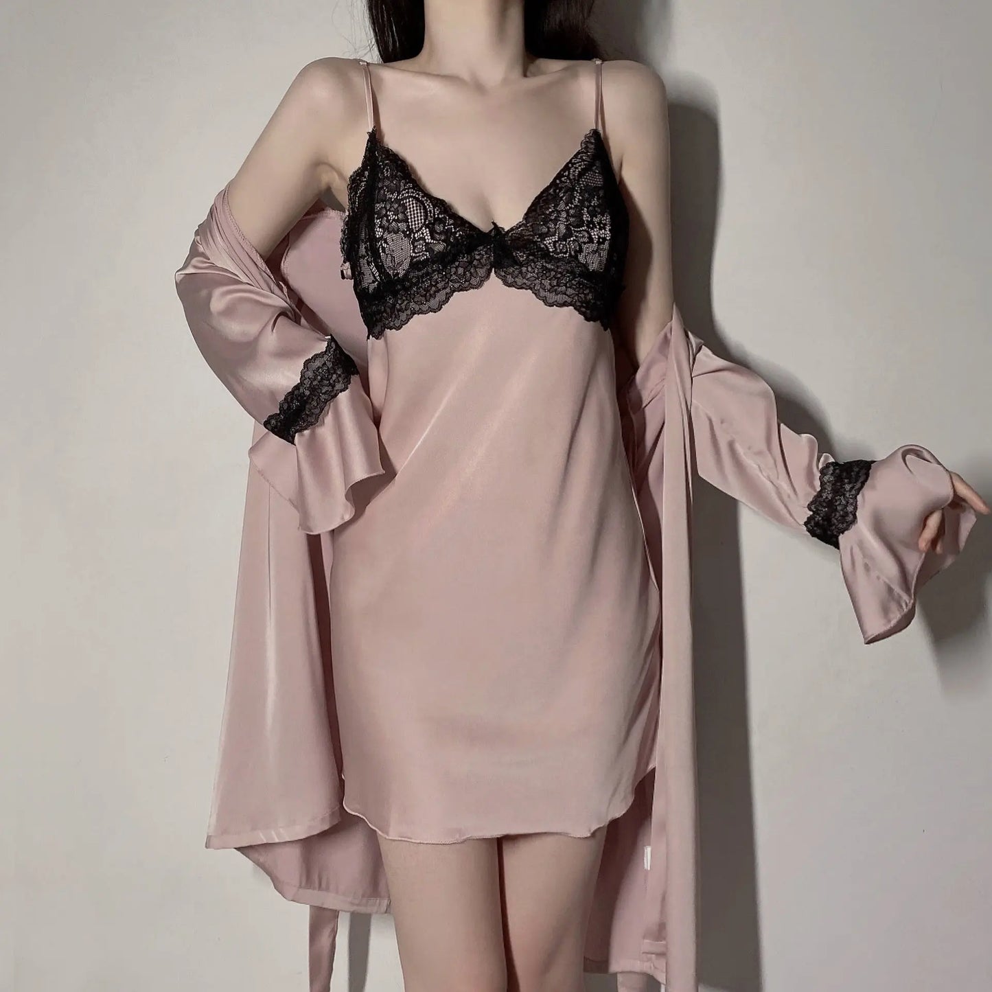 Luxury Nightgown – Silk Sleepwear - Nuriyya Bridal Accessories LLC