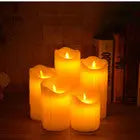 Luma Flameless Candles – Real Wax LED Rechargeable Candles (3pcs Set) - Nuriyya Bridal Accessories LLC