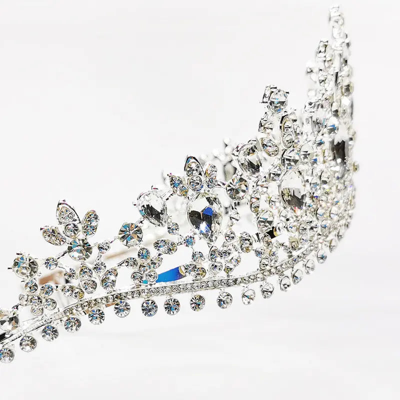 Luxurious Crown | Elegant Bridal Headpiece in Zinc Alloy - Nuriyya Bridal Accessories LLC