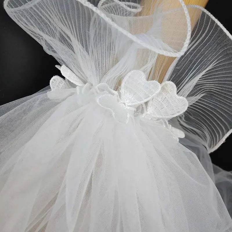 Bridal Lolita Mesh Sleeve Gloves for Wedding - Nuriyya Bridal Accessories LLC