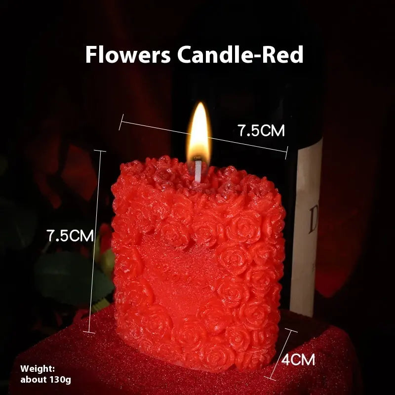 Sensual Low-Temperature Wax Candle – Red Candle for Romantic Play - Nuriyya Bridal Accessories LLC