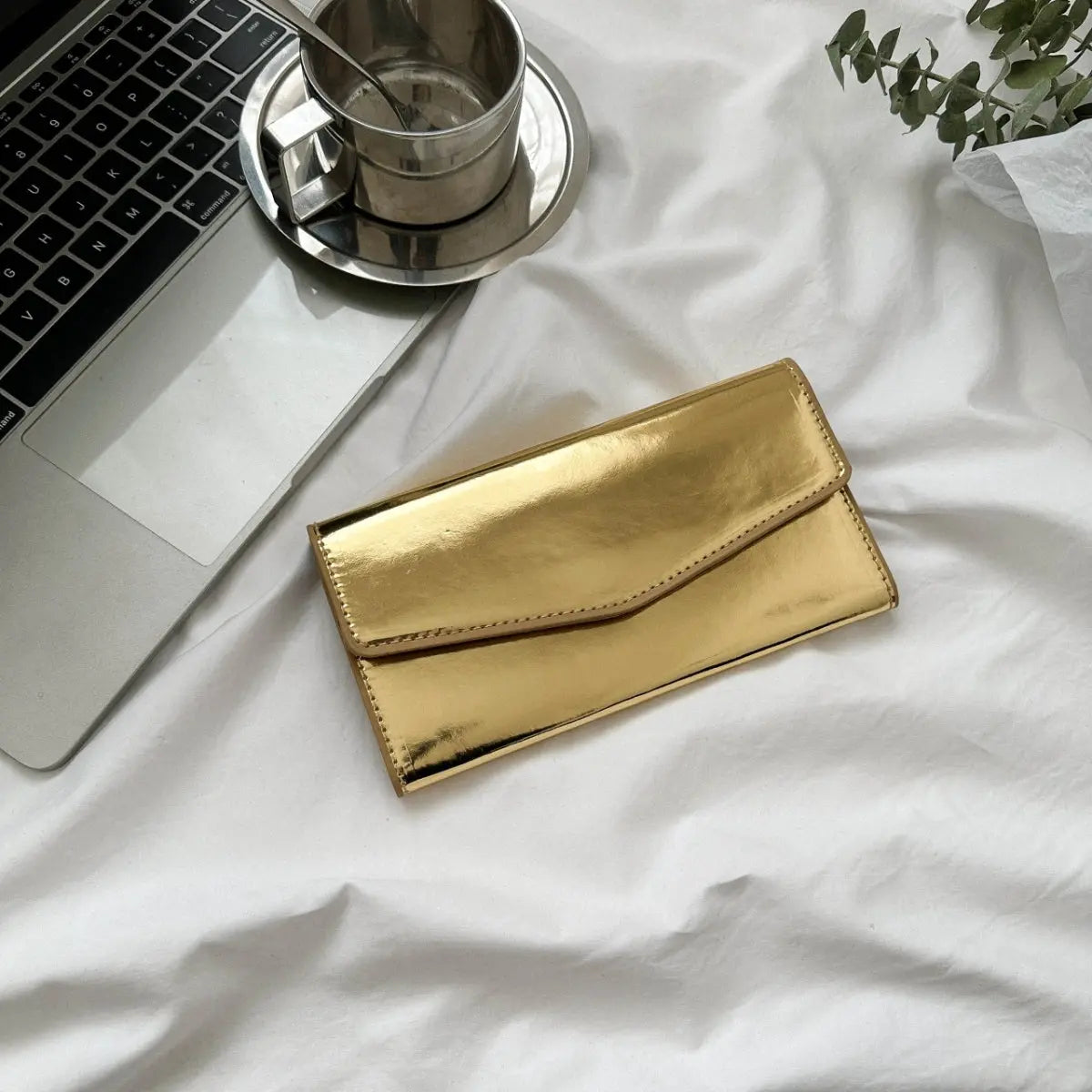 Chic & Compact PU Leather Small Wallet | Effortless Elegance for Everyday - Nuriyya Bridal Accessories LLC